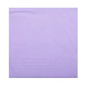 Serviette lilas