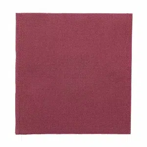 Serviette bordeaux