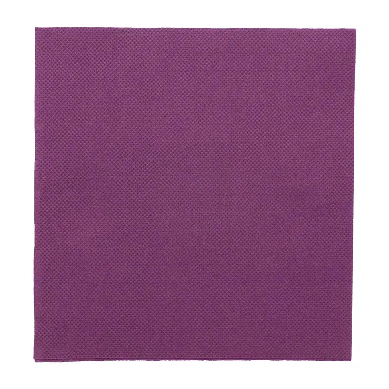 Micro-embossed plum towel 38 x 38 cm per 40