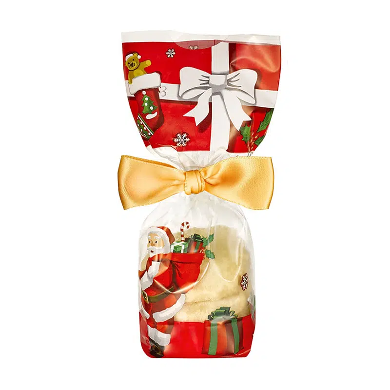 Sachet confiseries Noël « Xmas Gift » 120 x 260 mm par 100