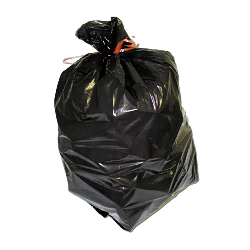 Sac poubelle 110 litres noir 55 µ par 20