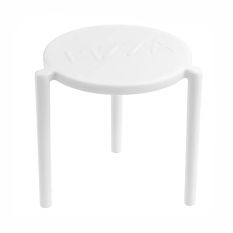 Trépied à pizza plastique 37 mm par 200