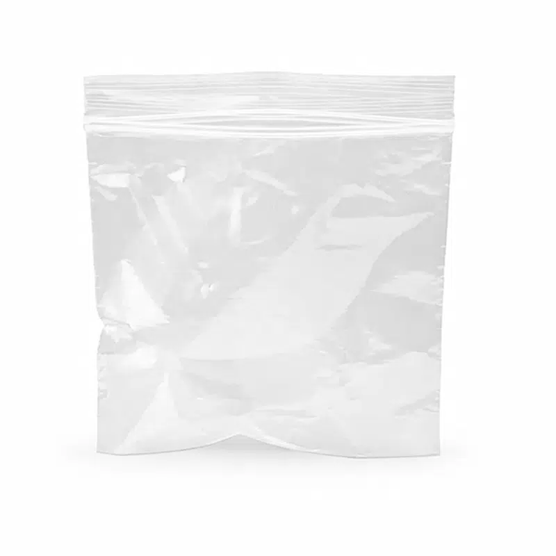 Neutraler BD-Zip-Beutel mit Druckverschluss 100 x 150 mm, 100 Stück