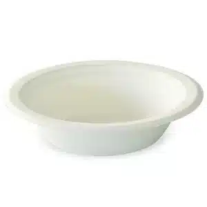 50 tiefe Teller Bagasse biologisch abbaubar 19 cm