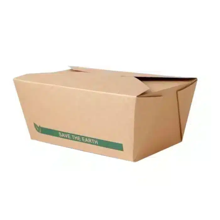 Boites carton repas Américaine « Doggy Bag » 2800 ml par 40