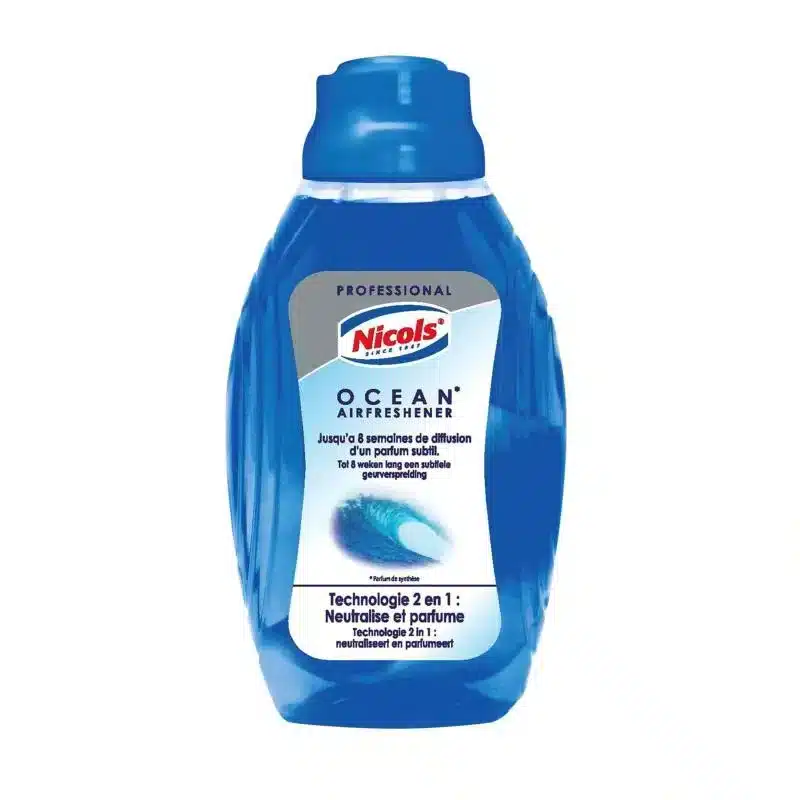 Frasco de perfume Ocean com pavio 375 ml