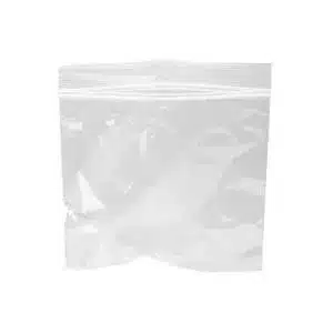100 BD neutral bags with snap closure 60 x 80 mm