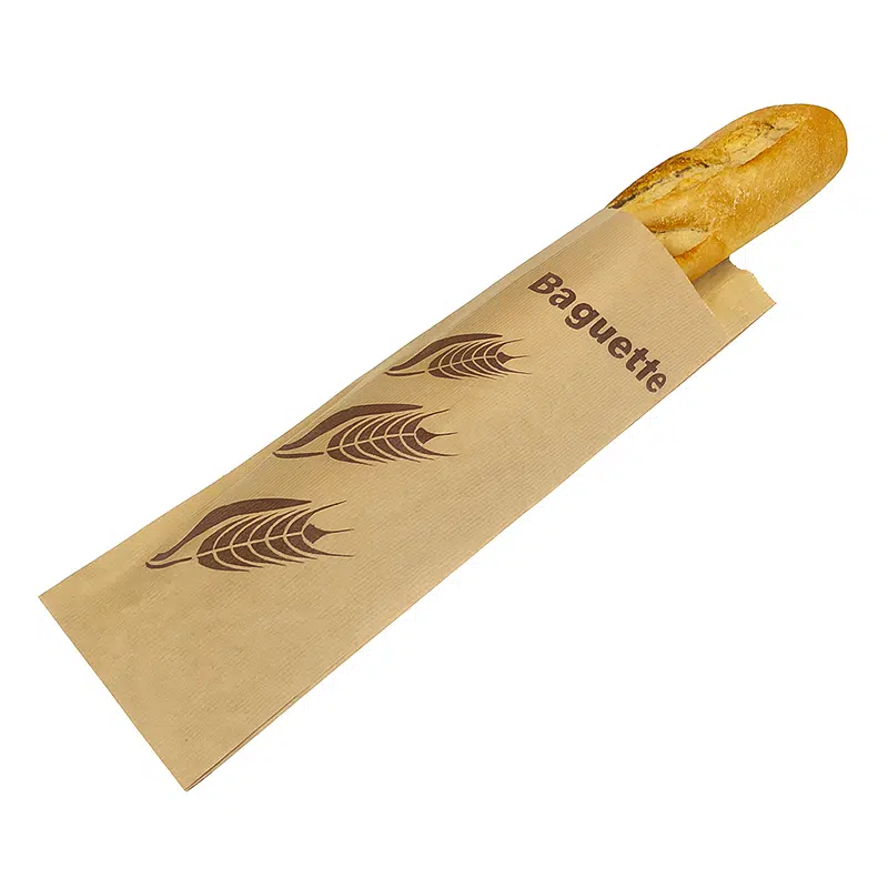 Baguette kraft 10 + 4 x 42 cm por 1000