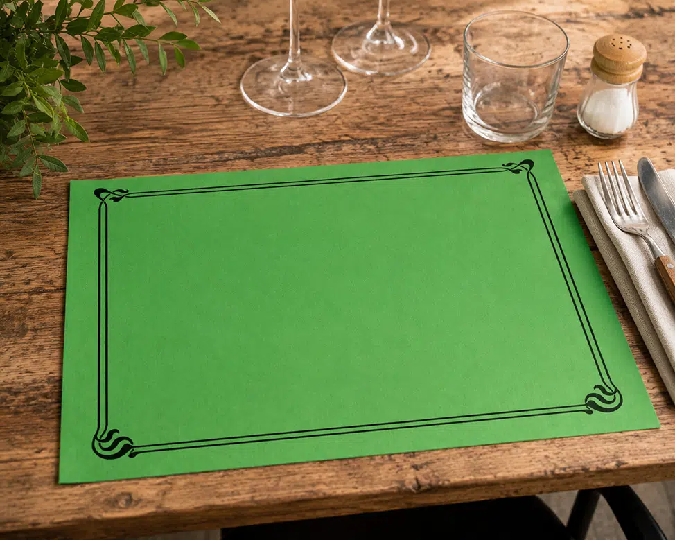 set de table papier