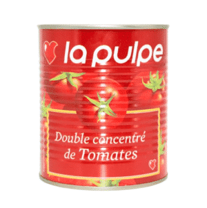 Boîtes 4/4 de Double Concentré de Tomates 28 brix