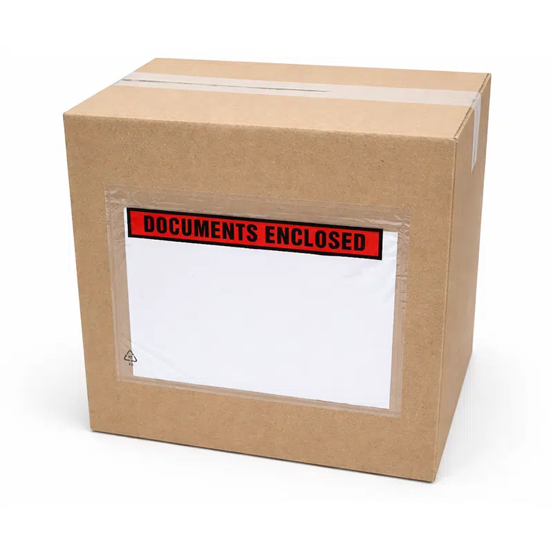 225 x 155 mm Documents Enclosed Shipping Pouch, Pack of 1000