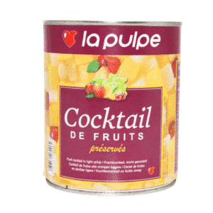 boîtes 4/4 cocktail de fruits