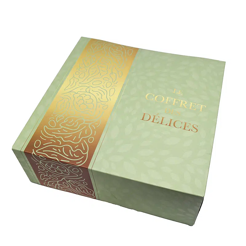 Royal’ pastry box 20 x 8 cm per 50