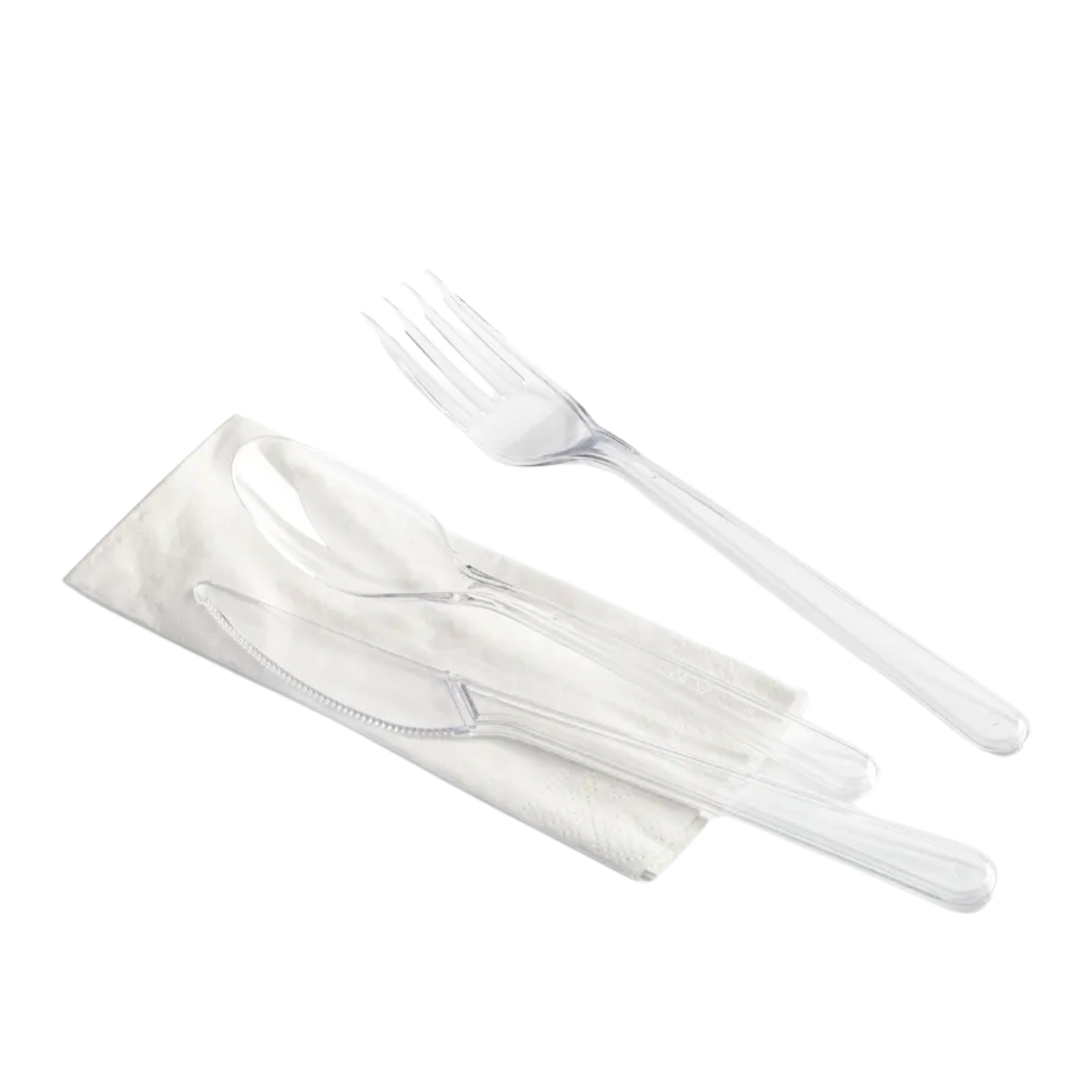 Plastic cutlery kits