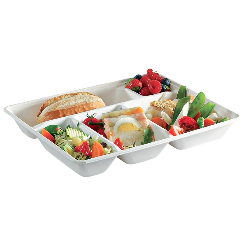 Biodegradable meal tray
