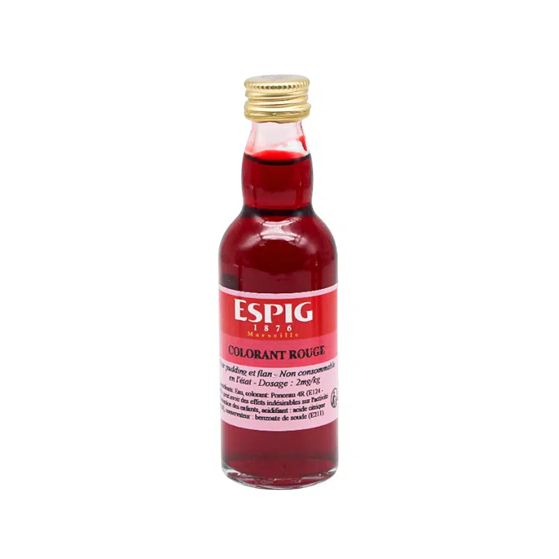 Colorante alimentario rojo líquido 50 ml