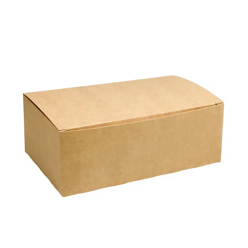 Caixa de cartão para levar nuggets 175 x 105 x 75 mm (embalagem de 50)