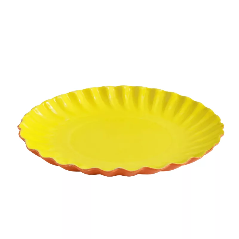 Cazoleta de cartón interior limón Ø 9 cm – Lote de 200