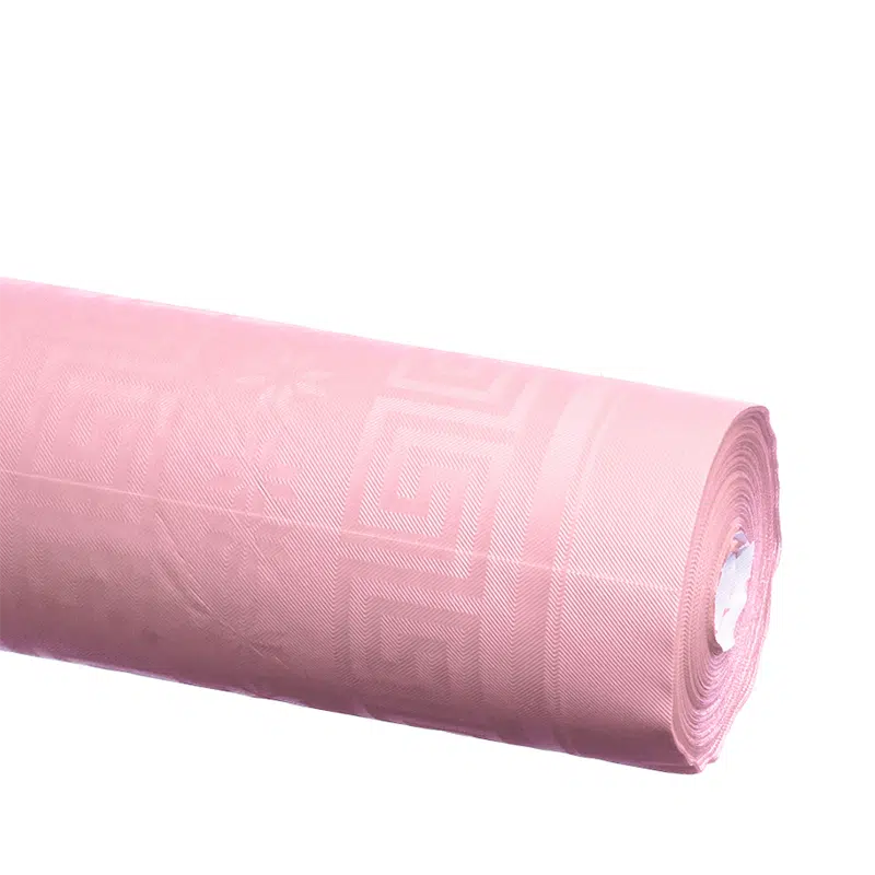 Damastpapier Tischdecke Pastellrosa in Rollen 1,20 x 25 m