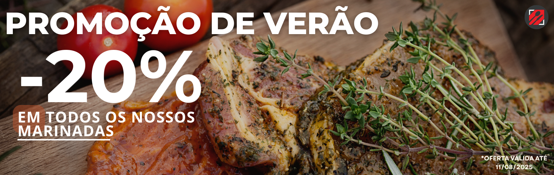 Em todos os nossos marinadas