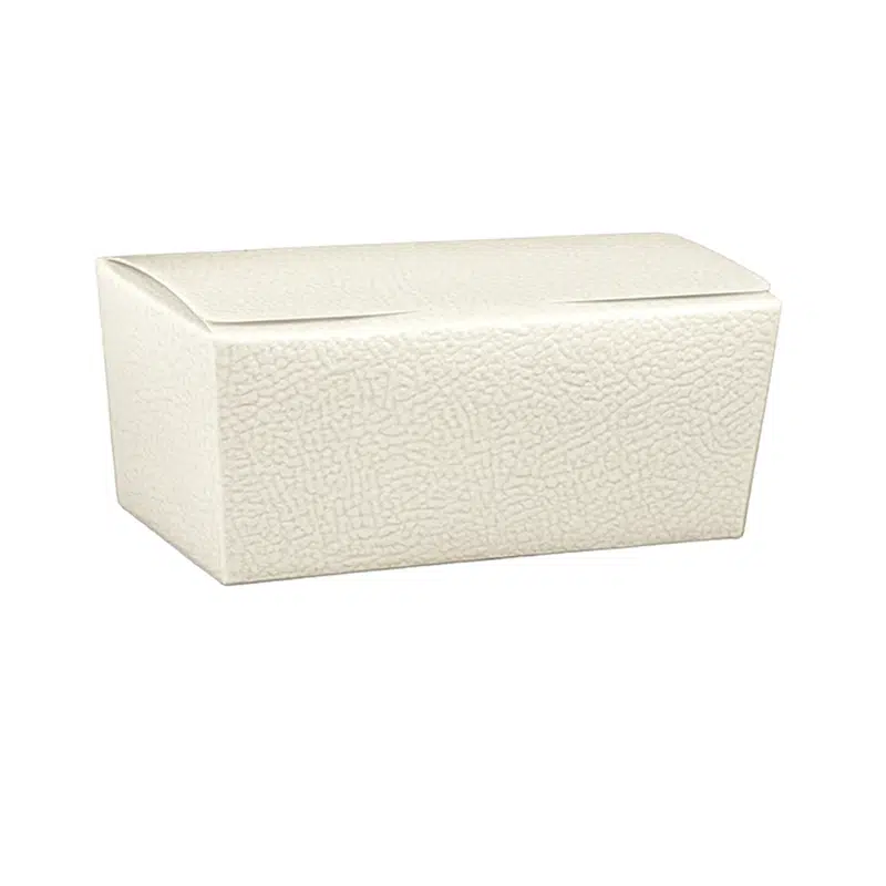Ivory ballotin 365 grams with cardboard bottom, 10 per box