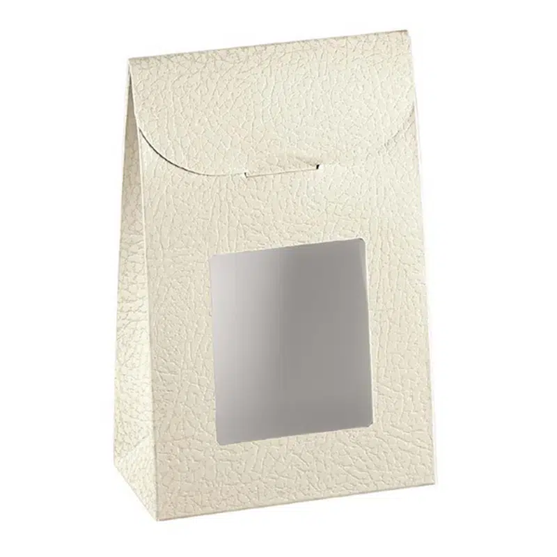Fensterbox aus Elfenbeinkarton 170 x 70 x 235 mm pro 20