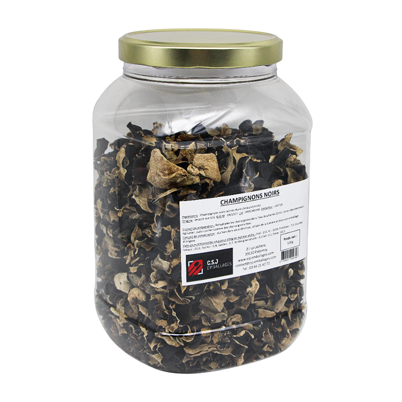 Champignons noirs séchés