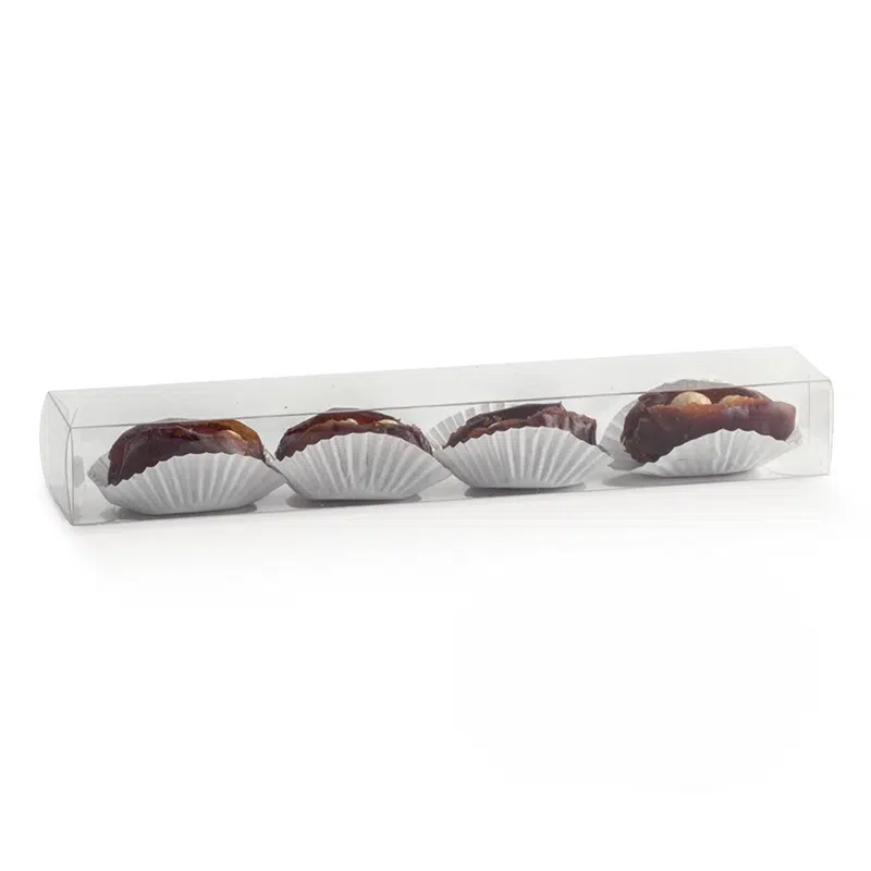 Étui macarons PET 240 x 40 x 30 mm par 10