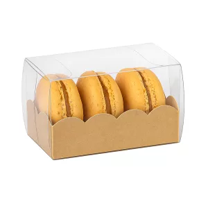 Étui macarons kraft