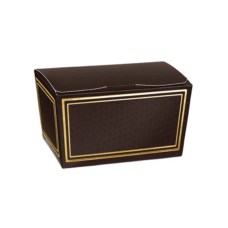 Ballotin chocolat liseré 375 grammes avec fond carton par 10