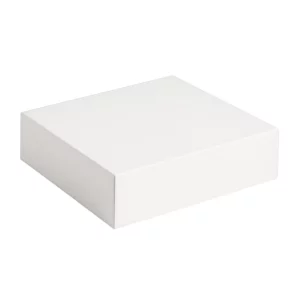 Weiße Kuchenschachteln für Konditoreien à l'unité