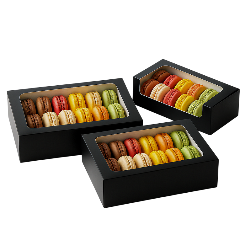Caixas / macarons