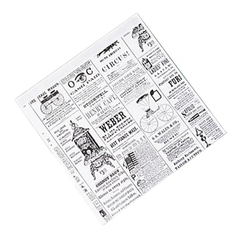 News” saco de papel vegetal de 2 faces 18,5 x 18 cm, 1000 unidades