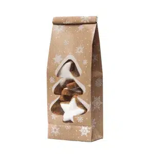 Saquetas de papel de Natal
