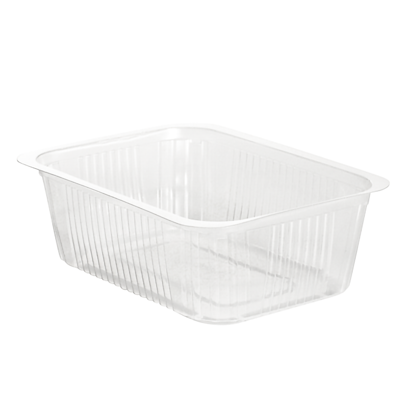 Tabuleiro de plástico selável de 1000 ml, 100