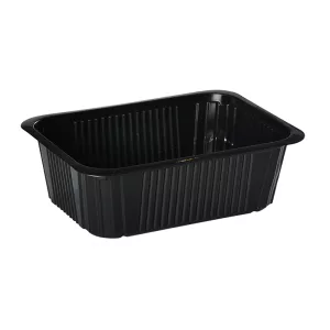 Barquette scellable noire