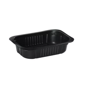 Barquette scellable noire