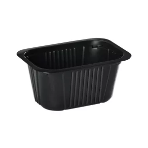 Barquette scellable noire