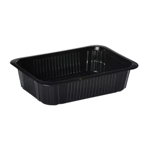 Barquette scellable noire