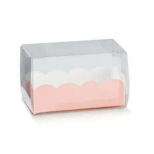 Étui macarons rose pastel