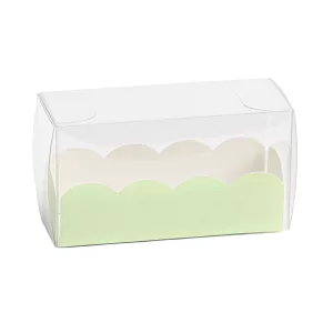 Étui macarons vert pastel