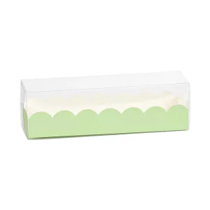 Étui macarons vert pastel