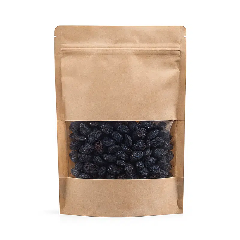 Saco kraft Doypack 130 x 220 + 70 mm, 50 unidades