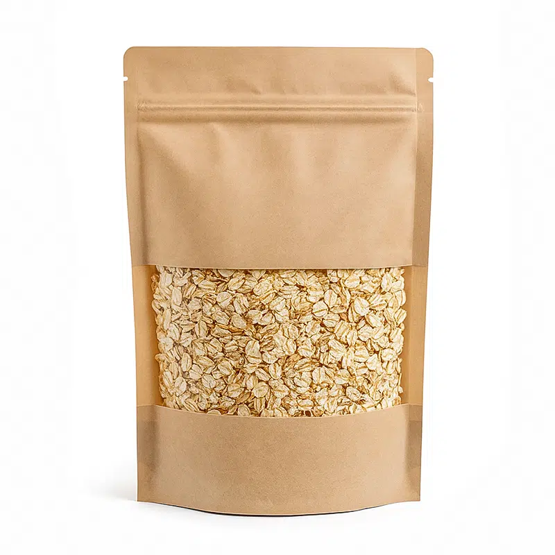 Sacos kraft Doypack 160 x 270 + 70 mm, 50 unidades