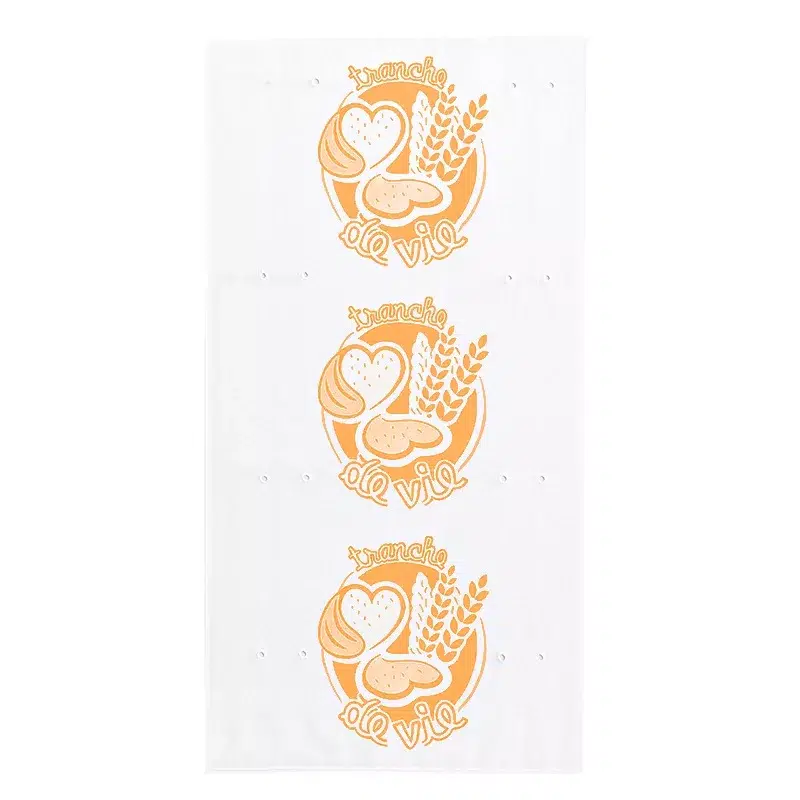 Bolsa para pan de molde beige 50 micras 23 x 4 + 4 x 42 cm por 100