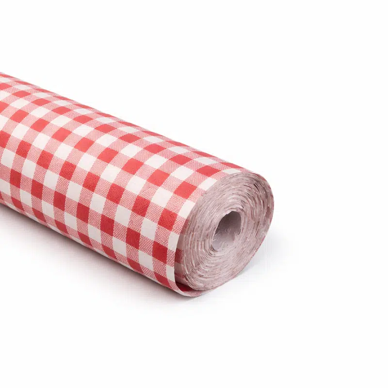 Damask Vichy Paper Tablecloth Roll 1.20 x 25 m