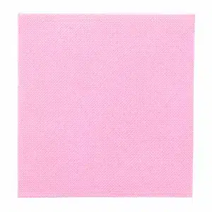 Serviette rose pastel