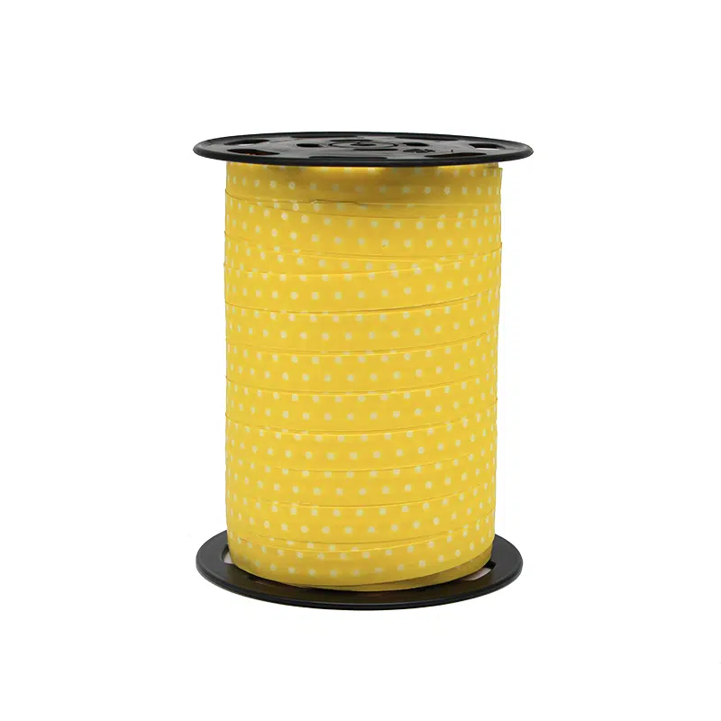 Cinta bolduc amarilla «Élias» 225 m x 10 mm