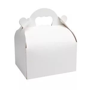 Caissette pâtissière blanche