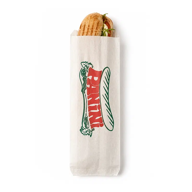 Sac sandwich « panini » 120 x 350 mm par 1000